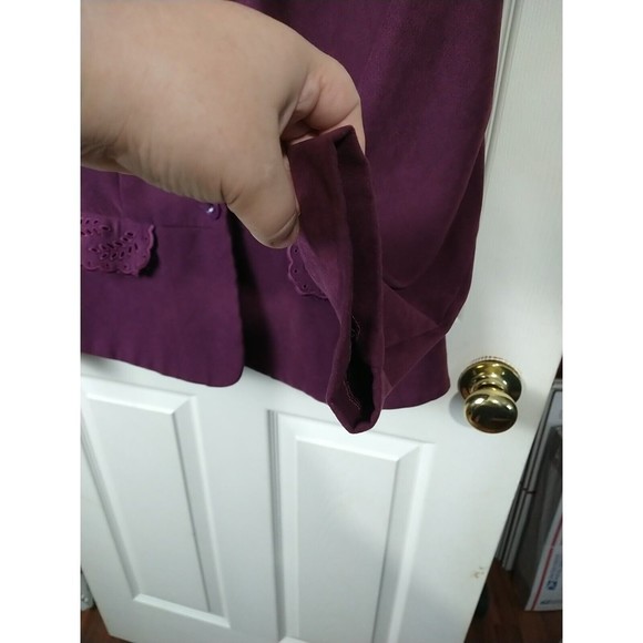 Studio I Purple Blazer - Picture 9 of 15